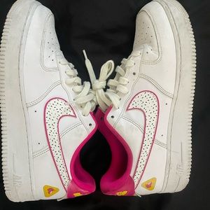 Limited Edition Nike Air Force 1 Dragonfruits. Men’s size 10. Send me an offer